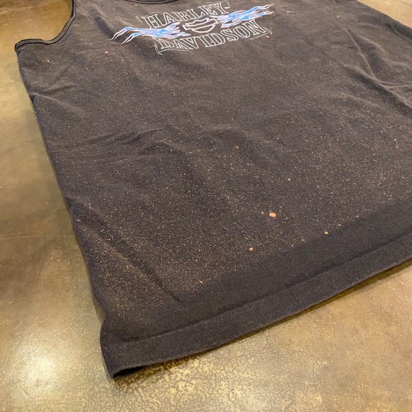 VTG Y2K Thrashed Harley Davidson Tank - Picture 5 of 10